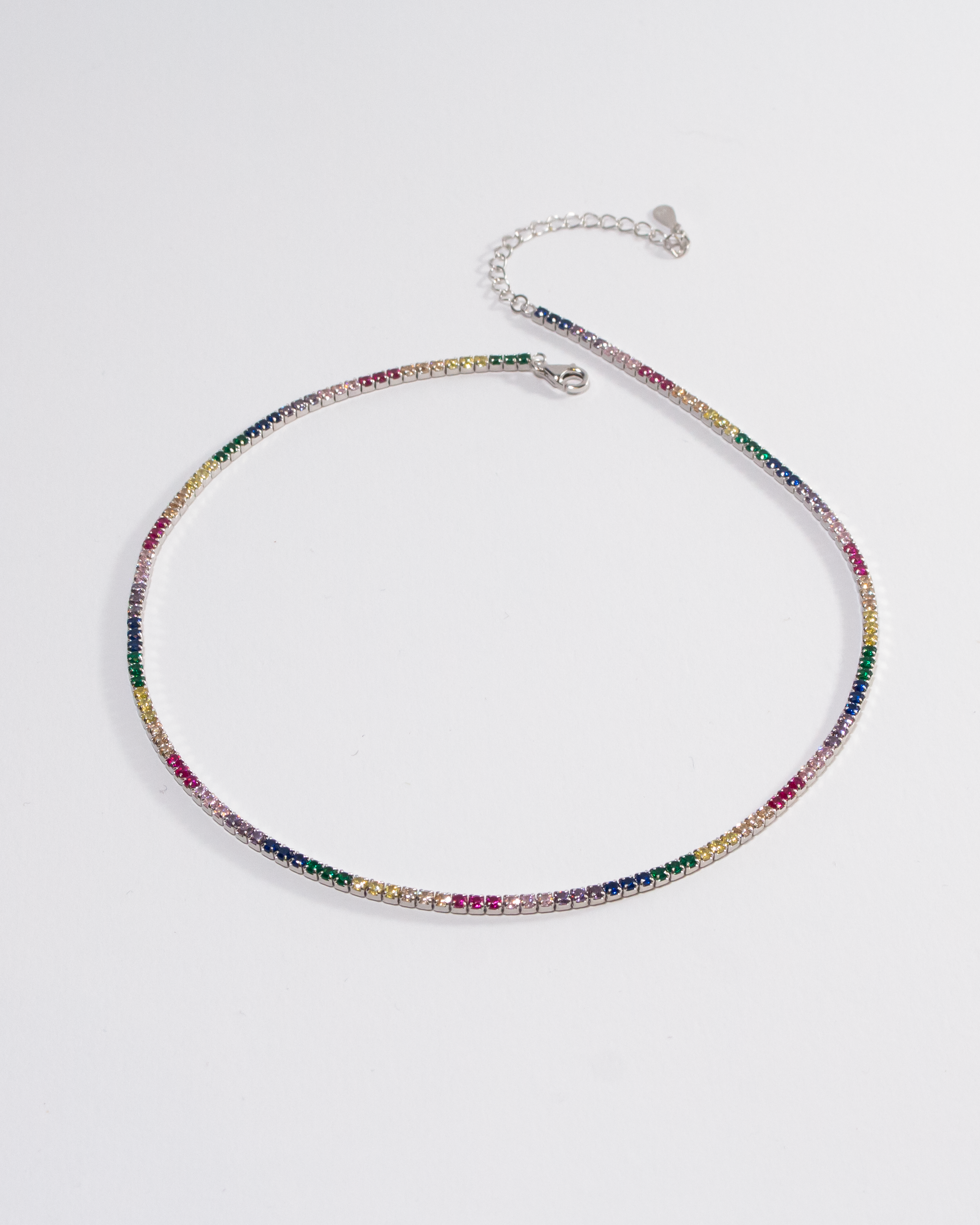 Collana Choker Tennis