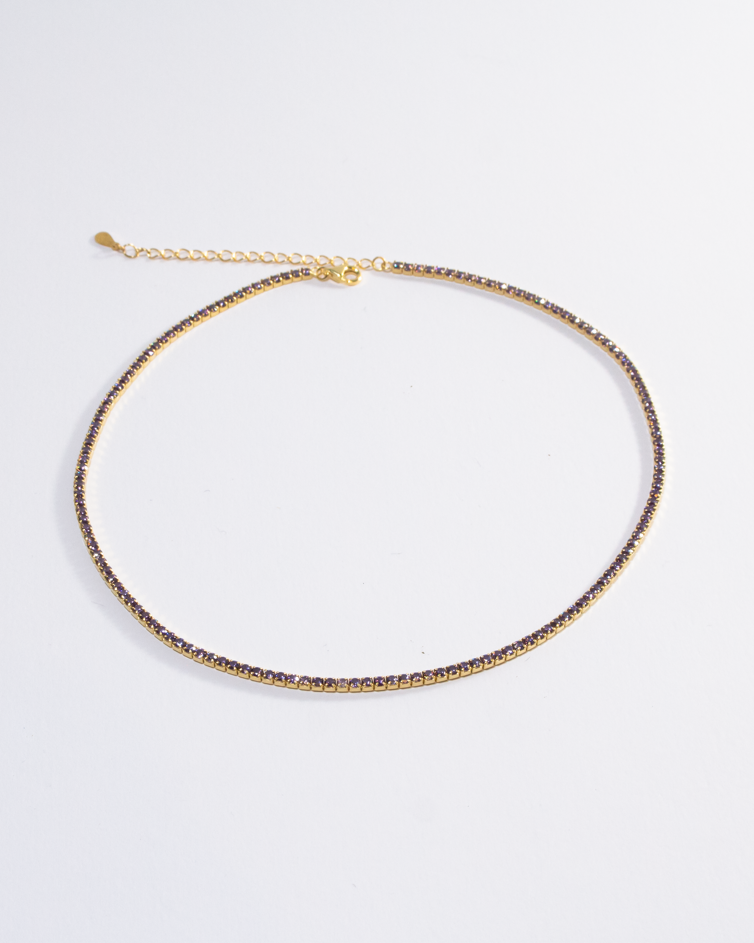 Collana Choker Tennis