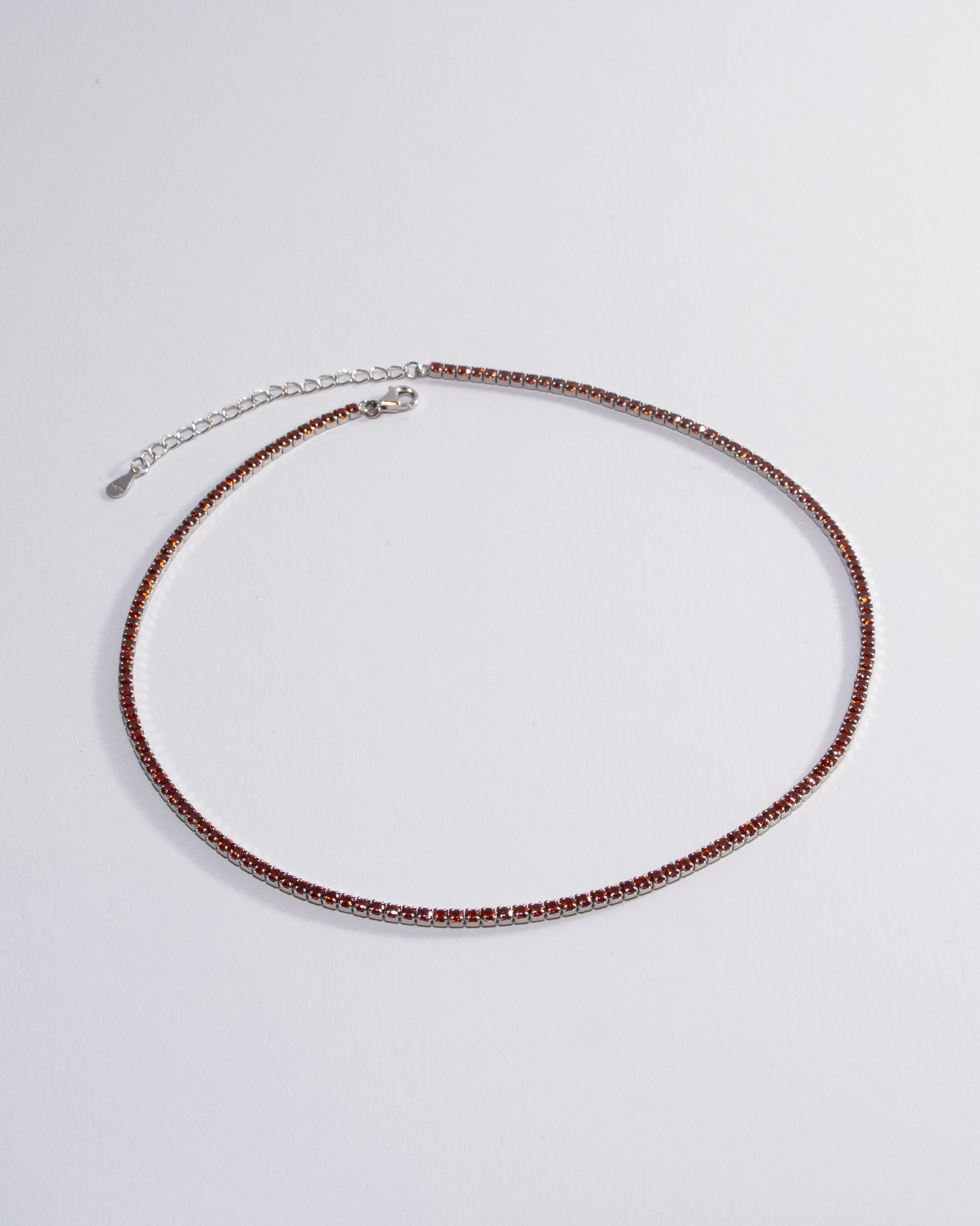 Collana Choker Tennis